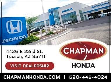 Chapman Honda of Tucson - Honda, Used Car Dealer, Service Center - Dealership Ratings