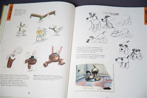 Living Lines Library: Wallace & Gromit Shorts, Concept Art