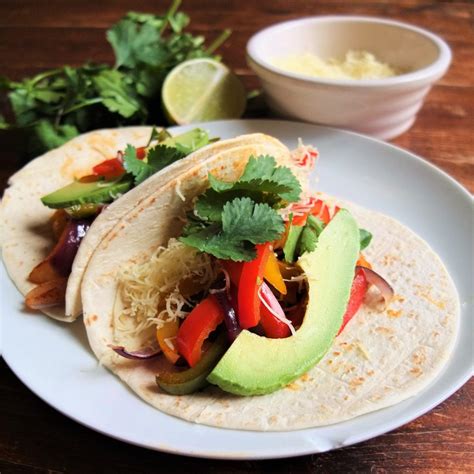 Oven-baked vegetable fajitas – The Freelancer's Cookbook