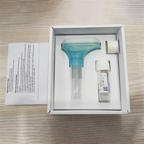 DNA Diagnostic Sample Hormone Test Saliva Collection Kit - China Saliva Collection Kit and ...