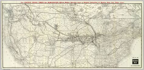 Chicago Burlington And Quincy Railroad Map