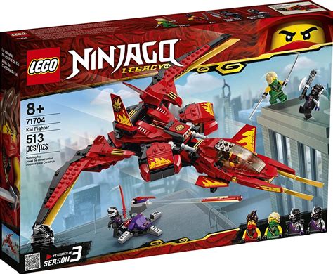 LEGO Ninjago 71704 Legacy Kai Fighter (513 Pieces) BuildingKit New 2020 in 2021 | Lego ninjago ...