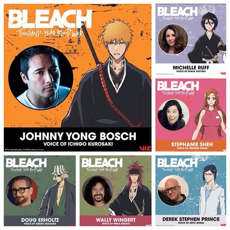 Johnny Yong Bosch on Twitter: "#BLEACH Thousand-Year Blood War #BANKAI @VIZMedia 👊🏻 https://t.co ...