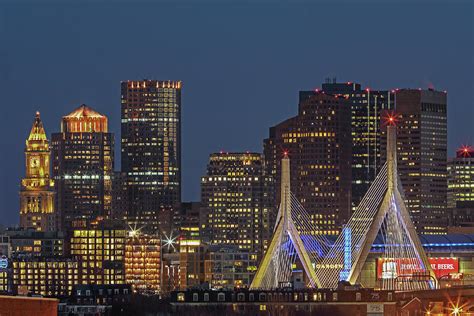 Boston Nightlight Photograph by Juergen Roth - Fine Art America