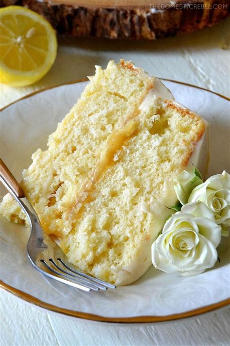 Best Ever Lemon Cake | The Domestic Rebel #lemoncake | Lemon cake recipe, Best lemon cake recipe ...