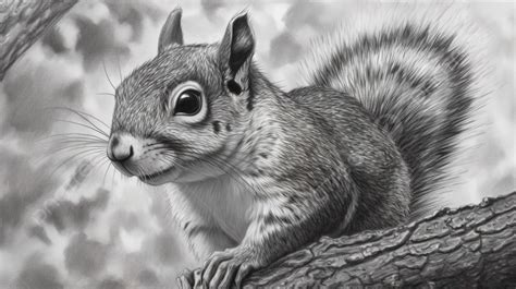 How To Draw A Realistic Squirrel