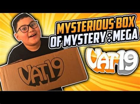 Vat19 Mysterious Box of Mystery Mega Box | Unboxing with Eztli : Vat19