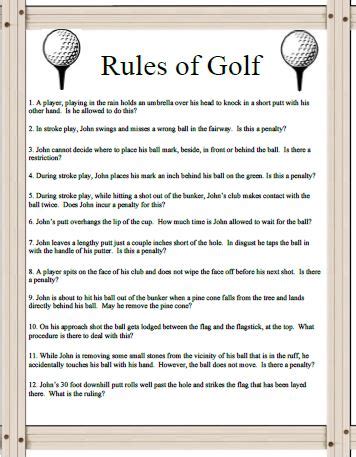 This Golf's Majors Trivia game is for any golf enthusiast.