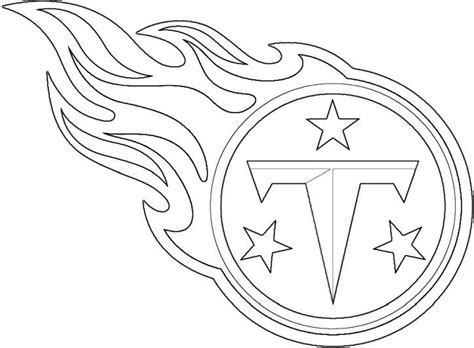 Tennessee Titans logo | Tennessee titans logo, Football coloring pages ...