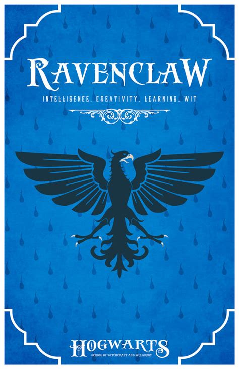 House Ravenclaw Poster by LiquidSoulDesign on DeviantArt