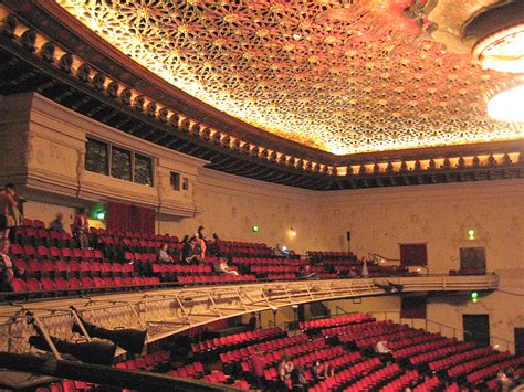 San Francisco Theatres: Orpheum Theatre: interior views