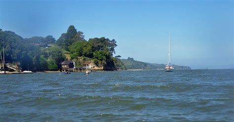 Kayaking Tomales Bay against the Wind, in Calilfornia