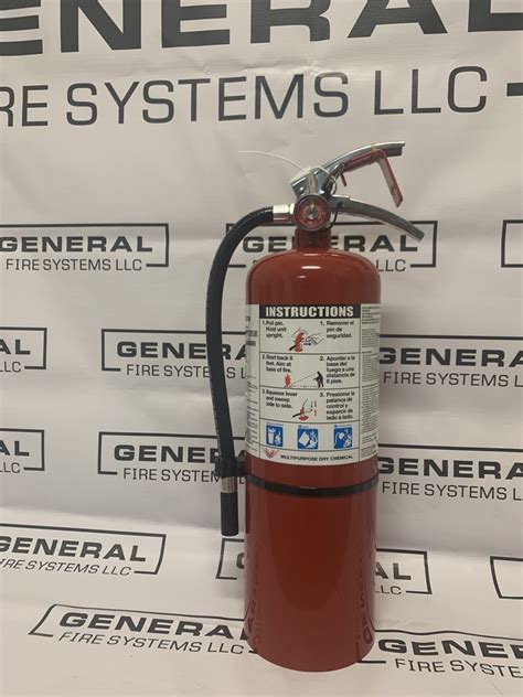 NEW 5 lbs. ABC Fire Extinguisher - General Fire Systems LLC