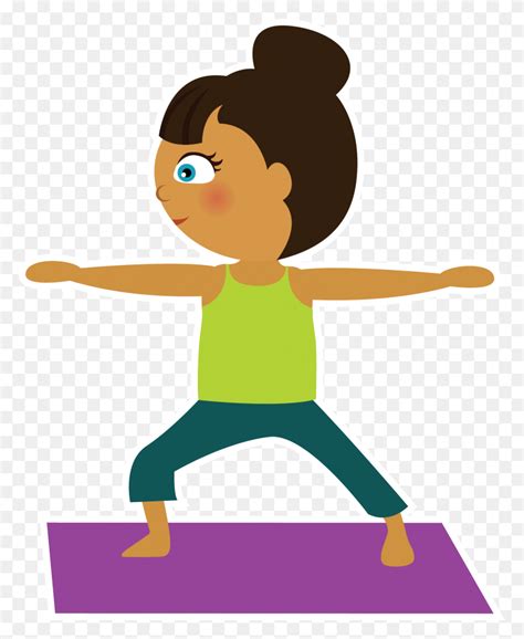 Kids Yoga Poses Clip Art