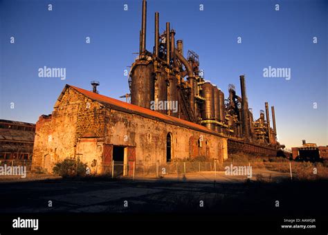 FORMER BETHLEHEM STEEL PLANT PA Stock Photo - Alamy