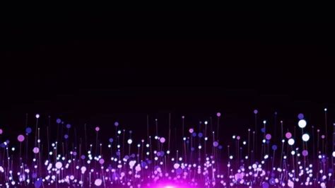 Purple glitter sparkles animation on bla... | Stock Video | Pond5