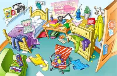 Messy Room Clipart - Clipart Suggest