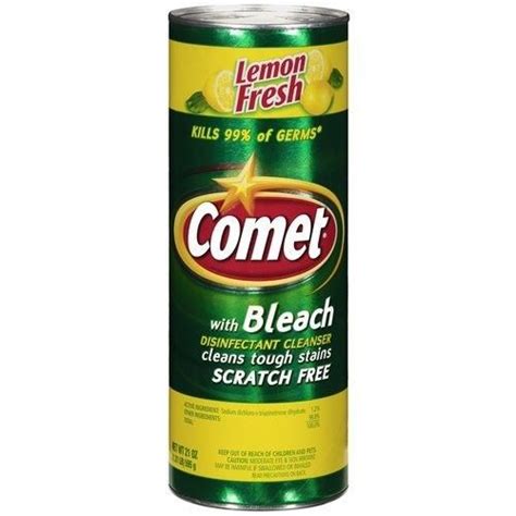 Comet Lemon Fresh Disinfectant Cleanser, 21 Oz Reviews 2021