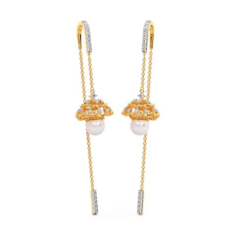 Latest Sui Dhaga Earrings Designs With Price | BISGold.com