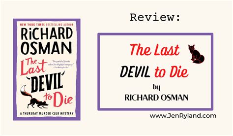 Review of The Last Devil to Die with Spoilers - Jen Ryland Reviews