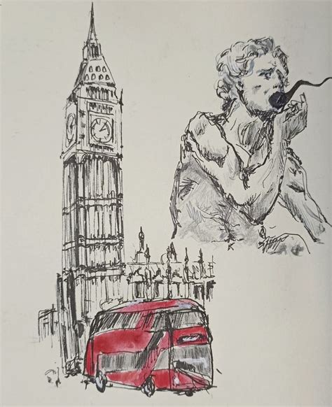 London in 2023 | Sketches, Art, Collection