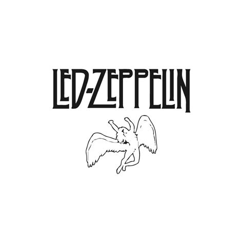 Led Zeppelin Angel Logo Vector - (.Ai .PNG .SVG .EPS Free Download)