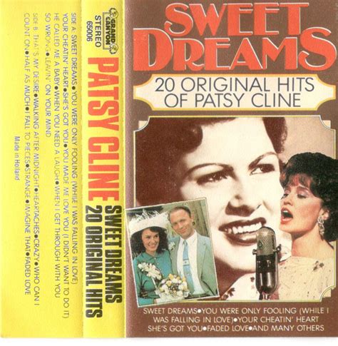 Patsy Cline – Sweet Dreams 20 Original Hits Of Patsy Cline (Cassette) - Discogs