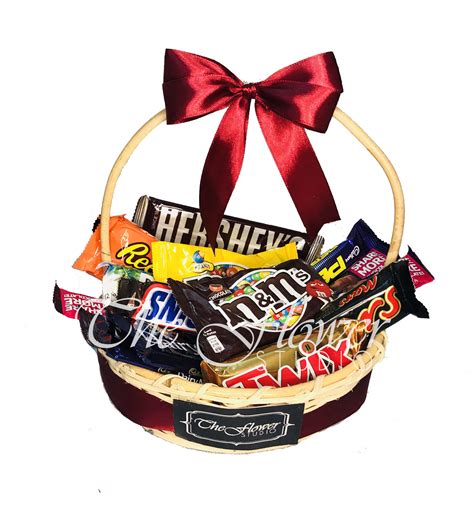 Deluxe Chocolate Basket | The Flower Studio