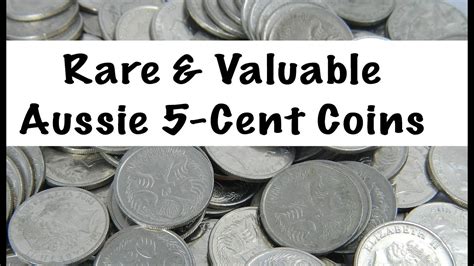 Rare and Valuable Australian 5 Cent Coins - YouTube