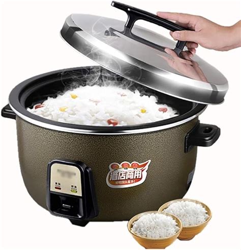 Amazon.com: Commercial Rice Cooker Large Capacity 8-45L Canteen Hotel ...