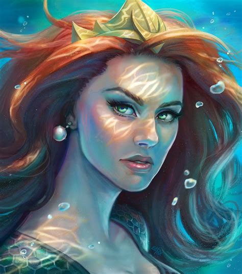 DC: 10 Mera Fan Art Pictures That Prove She's The Real Queen Of Atlantis