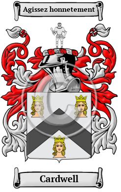 Cardwell Name Meaning, Family History, Family Crest & Coats of Arms