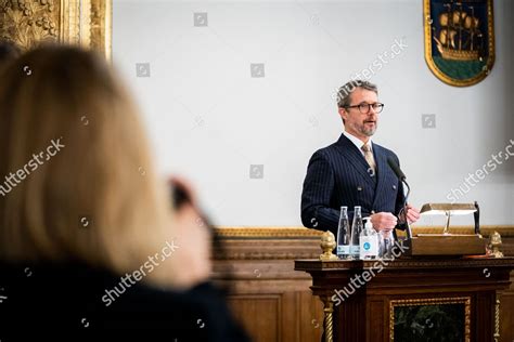 Danish Crown Prince Frederik Participates Official Editorial Stock Photo - Stock Image ...