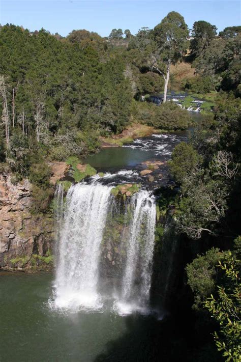 Dangar Falls - Basalt Block-Shaped Waterfall near Dorrigo