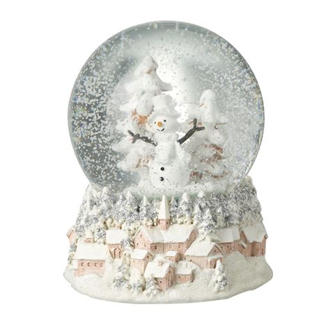 Christmas Snow Globe Snowman Village — GingerInteriors.co.uk