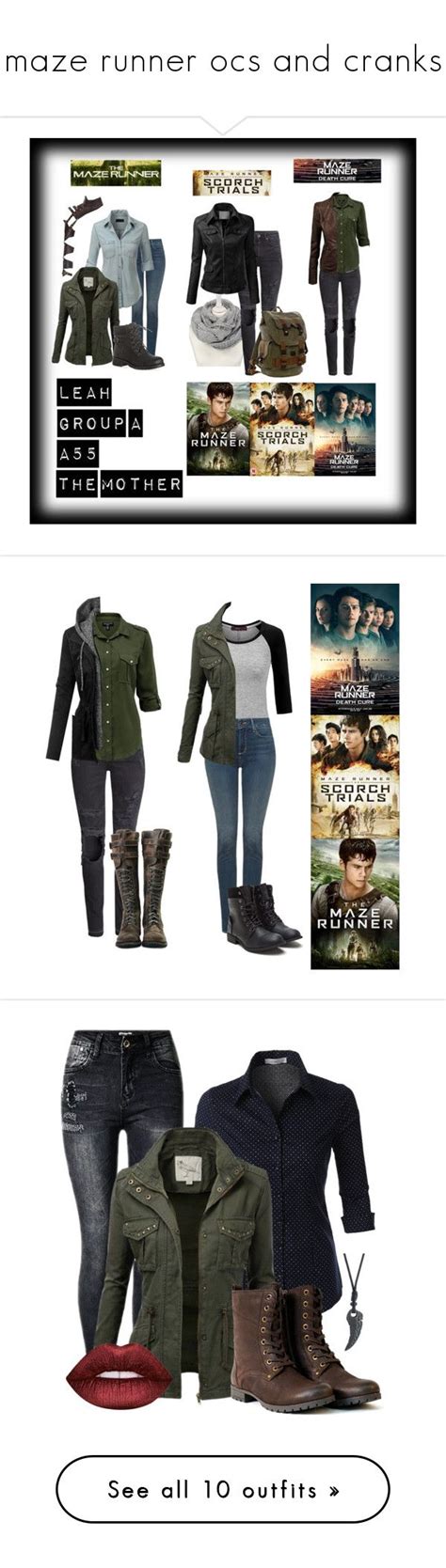 "maze runner ocs and cranks" by fandom-fasion on Polyvore featuring ...