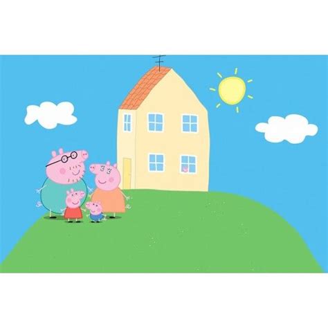 Peppa Pig Series Poster | Casa de peppa pig, Casa de peppa, Peppa pig imagenes