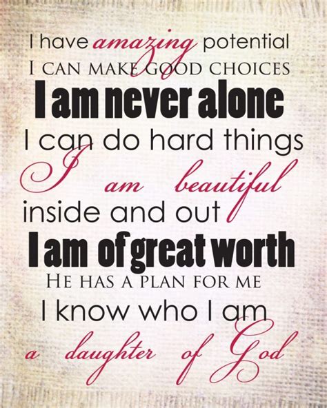 Free POSITIVE AFFIRMATIONS PRINTABLE - 24/7 Moms