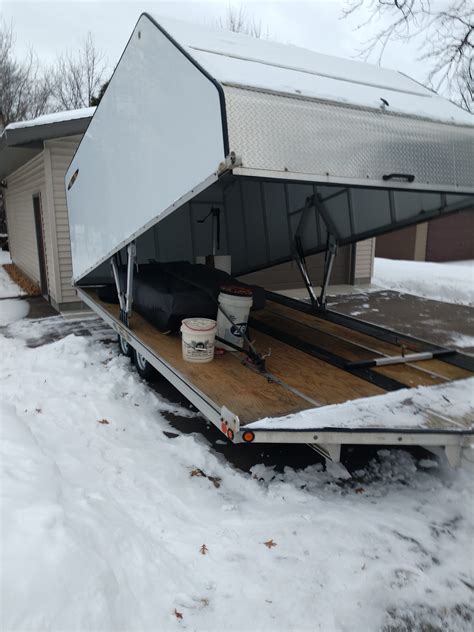 Ridgeline 16 ft enclosed snowmobile trailer - Classified Ads - Classified Ads | In-Depth Outdoors