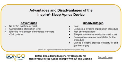 Inspire Sleep Apnea Device: Treatment Overview - Bongo Rx