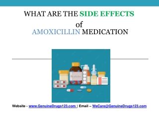 PPT - What are the side effects of Amoxicillin PowerPoint Presentation - ID:11425099