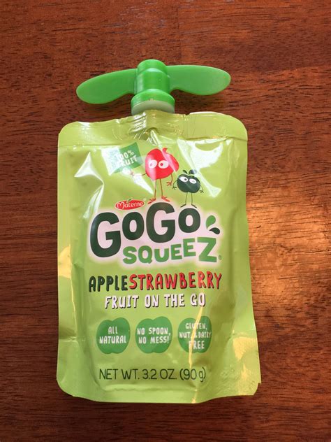 GoGo squeeZ Applesauce On the Go Apple Strawberry reviews in Fruit Snacks - ChickAdvisor