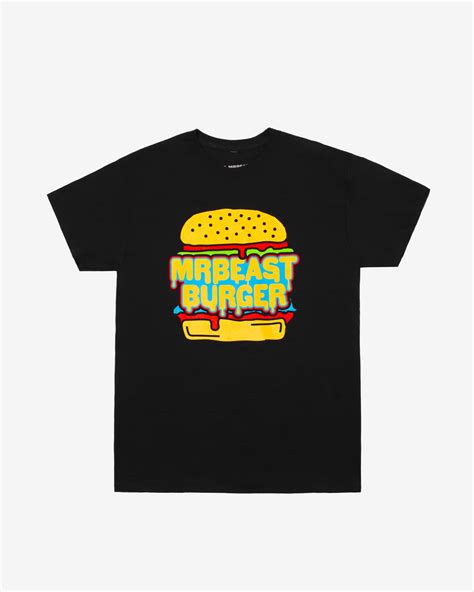 MrBeast Burger 'Logo' Tee | MrBeast Official