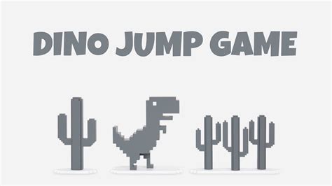 How to Make CHROME DINO JUMP Game In Scratch - YouTube