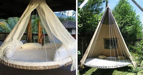 People Are Upcycling Their Old Trampolines Into Bed Swings | 12 Tomatoes