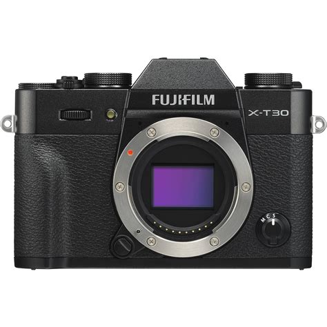 FUJIFILM X-T30 Mirrorless Digital Camera (Fuji XT30 Camera Body, Black) B&H