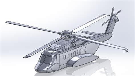 Sikorsky S92 | 3D CAD Model Library | GrabCAD