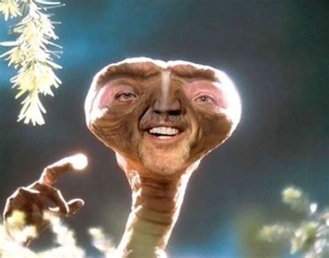 Nicholas Cage as E.T - Viral Viral Videos | Headshop