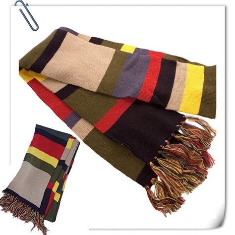 4th Doctor Scarf Doctor Who Fourth Doctor Cosplay Scarf ACcosplay