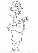 Aunt Coloring Pages sketch template